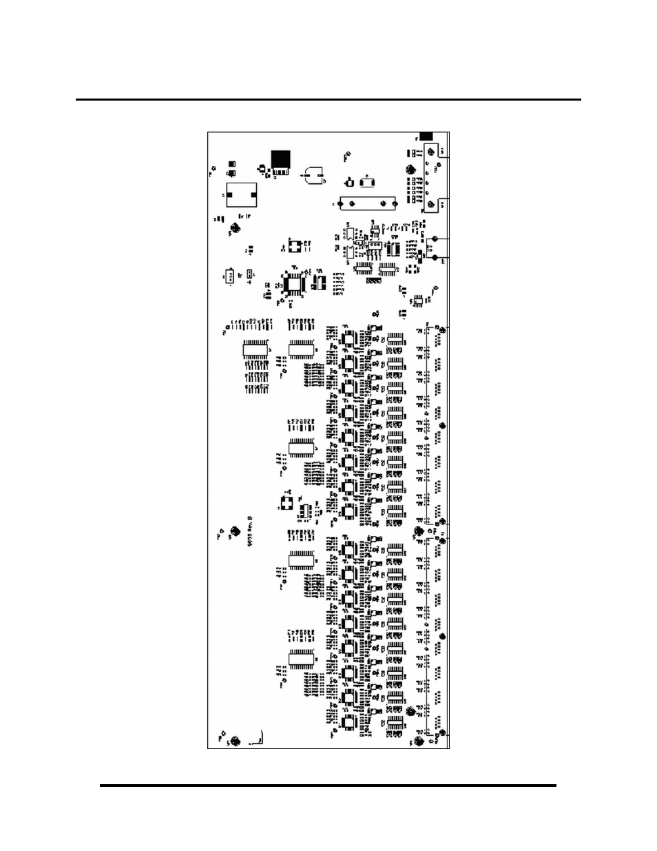 Appendix e – silk screen – 2167 pcb | Impulse 2167 User Manual | Page 14 / 16