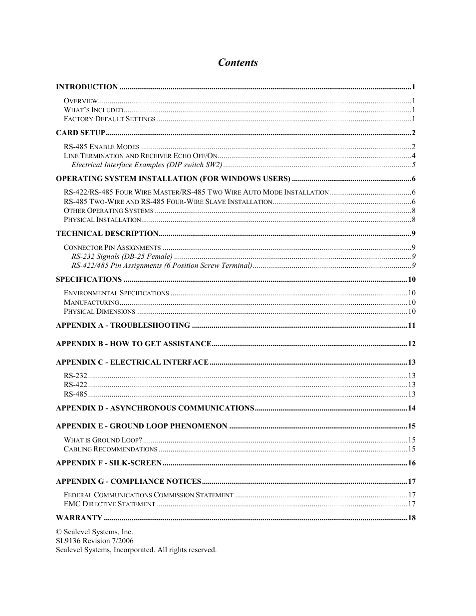 Impulse 1103 User Manual | Page 2 / 20