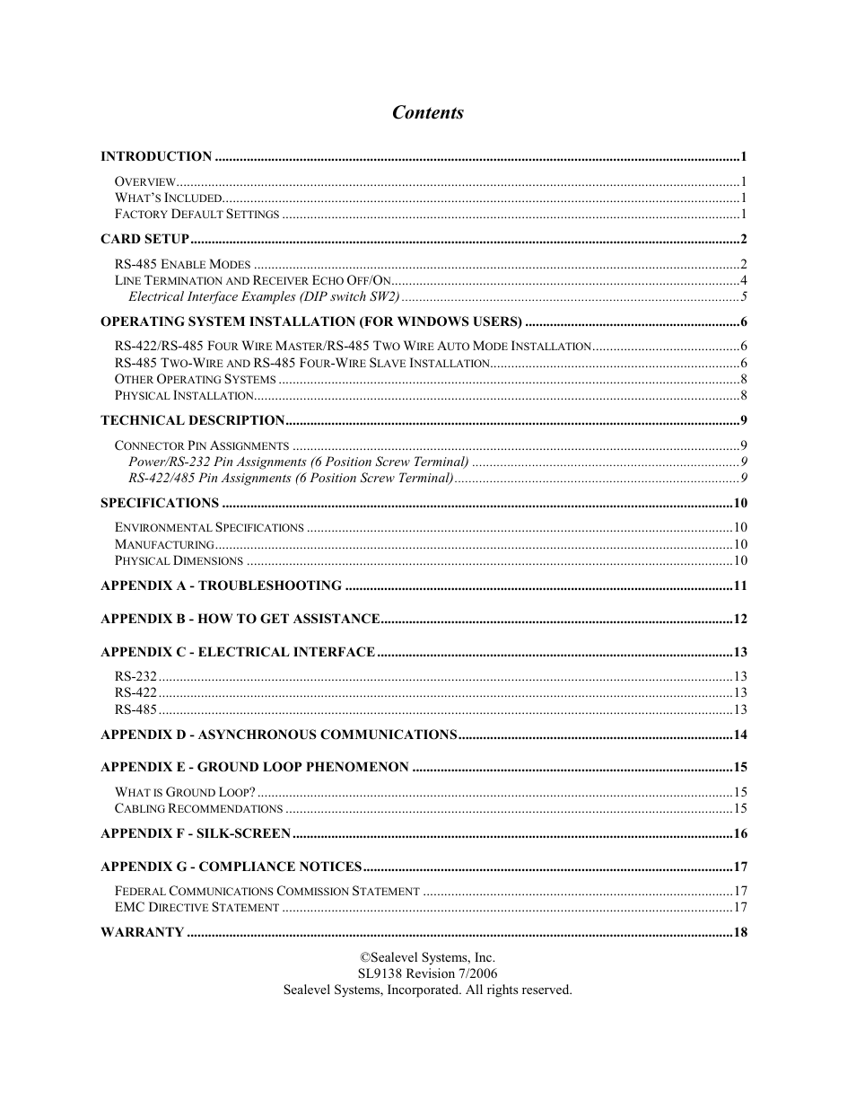 Impulse 1105 User Manual | Page 2 / 20