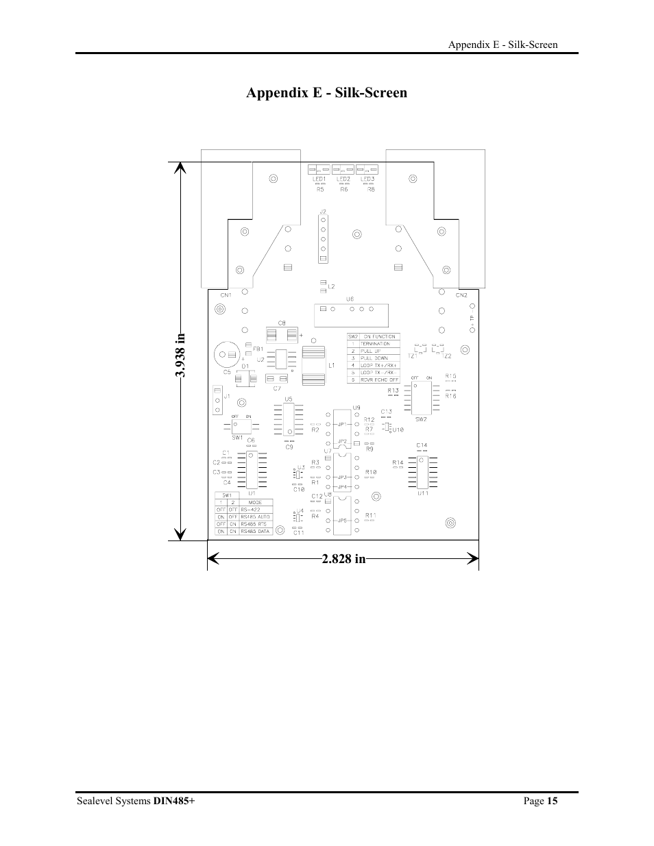 Appendix e - silk-screen, Appendix f - compliance notices | Impulse 1104 User Manual | Page 17 / 19