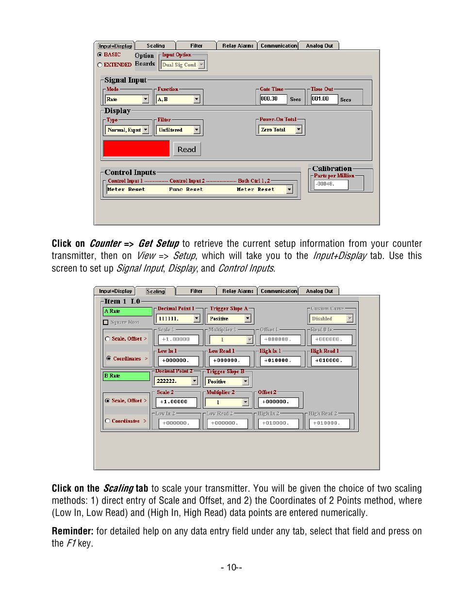 Laurel Electronics LT SERIES TRANSMITTERS PULSE INPUTS User Manual | Page 10 / 40