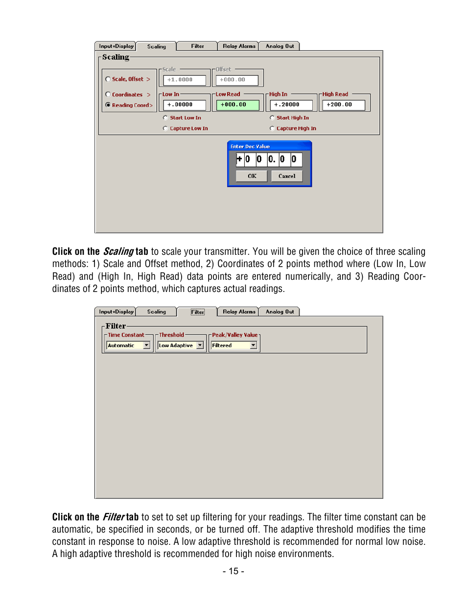Laurel Electronics LTE SERIES TRANSMITTERS ANALOG INPUT User Manual | Page 15 / 40