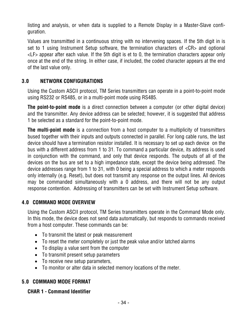 Laurel Electronics LTE SERIES TRANSMITTERS PULSE INPUT User Manual | Page 34 / 40