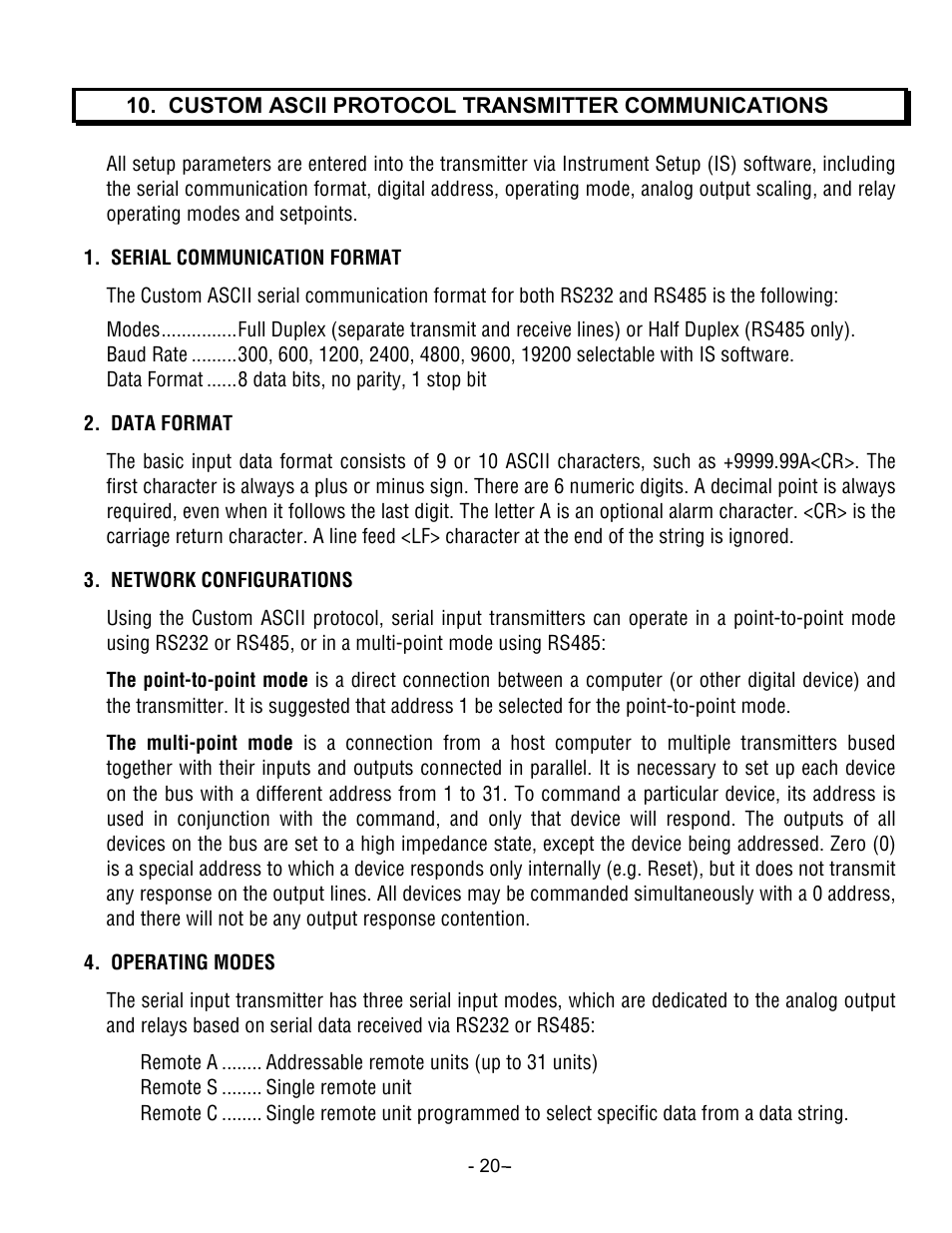 Laurel Electronics LTSE6 - Manual User Manual | Page 20 / 25