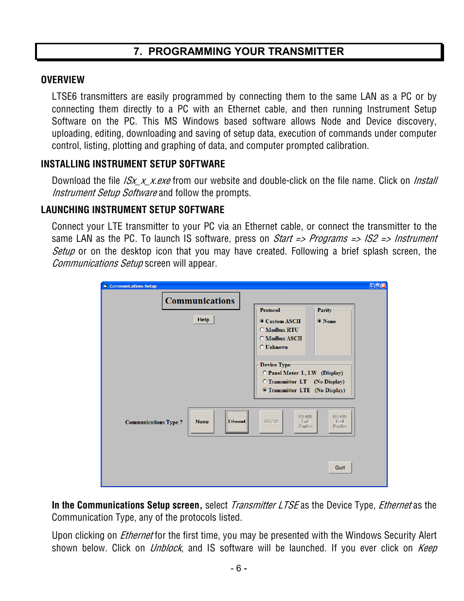 Laurel Electronics LTSE6 - Manual User Manual | Page 6 / 25