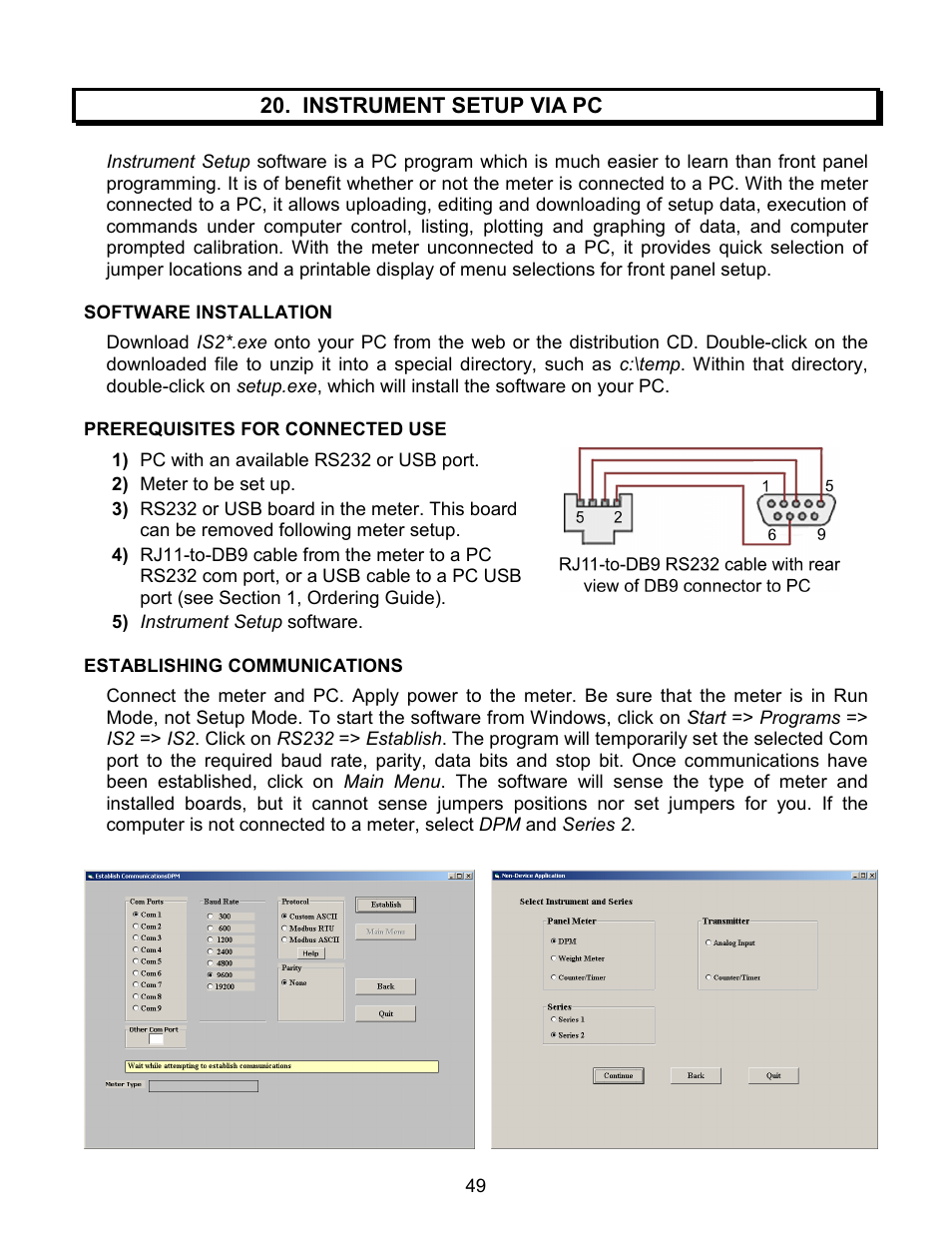 Laurel Electronics LAUREATE SERIES 2 DIGITAL PANEL METER User Manual | Page 49 / 64