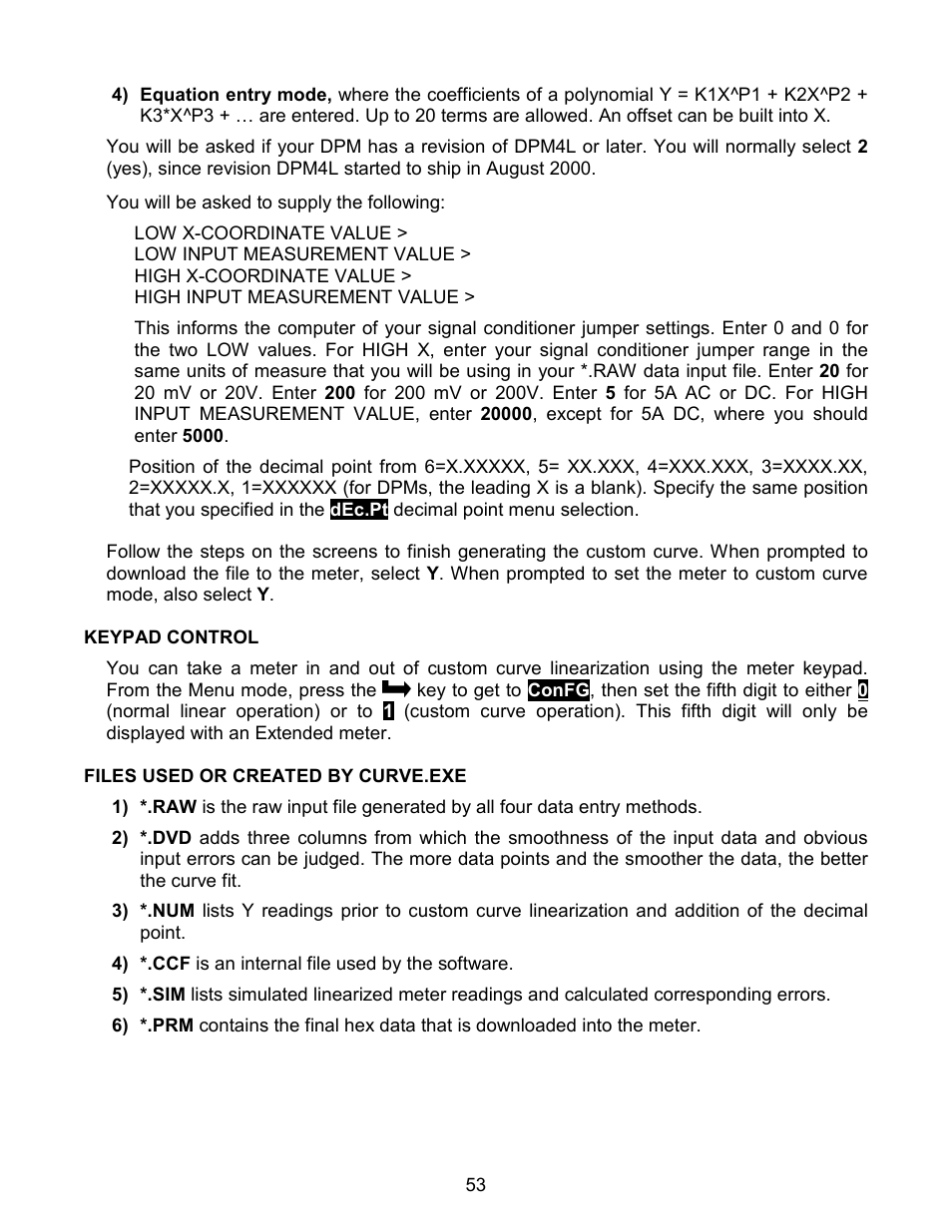 Laurel Electronics LAUREATE SERIES 2 DIGITAL PANEL METER User Manual | Page 53 / 64