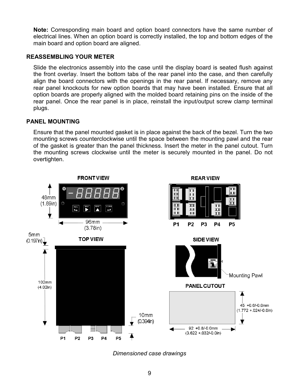 Laurel Electronics LAUREATE SERIES 2 DIGITAL PANEL METER User Manual | Page 9 / 64