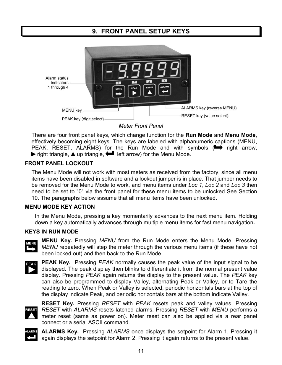 Laurel Electronics LAUREATE SERIES SCALE-WEIGHT METER User Manual | Page 11 / 43