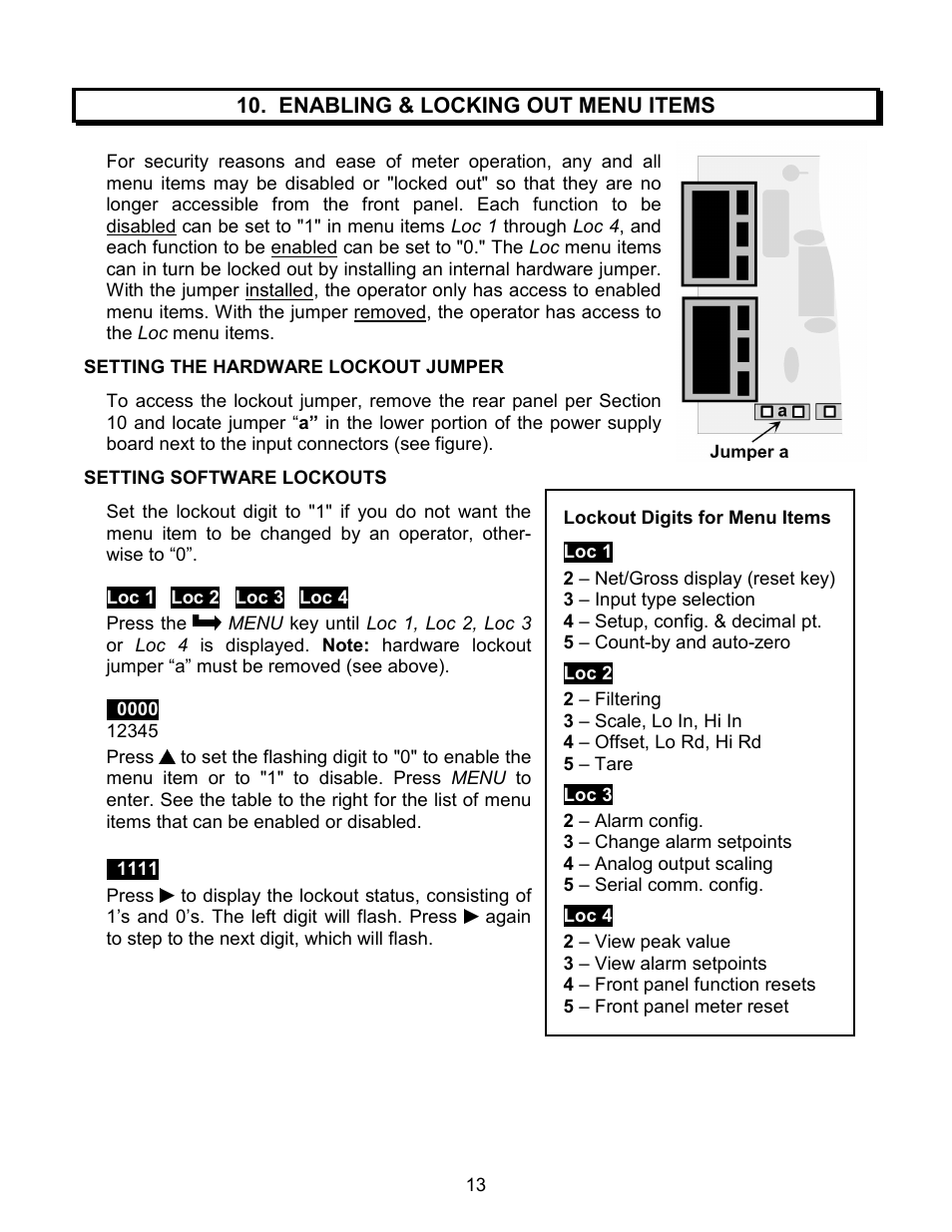 Laurel Electronics LAUREATE SERIES SCALE-WEIGHT METER User Manual | Page 13 / 43