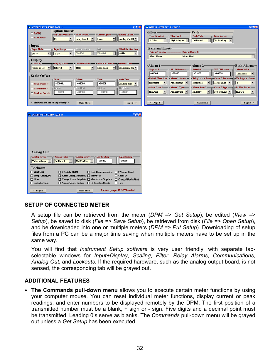 Laurel Electronics LAUREATE SERIES SCALE-WEIGHT METER User Manual | Page 32 / 43