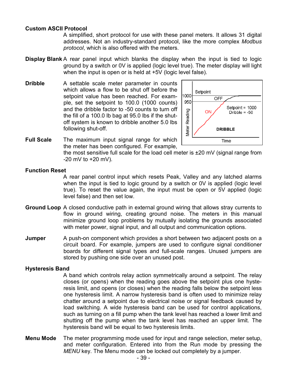 Laurel Electronics LAUREATE SERIES SCALE-WEIGHT METER User Manual | Page 39 / 43