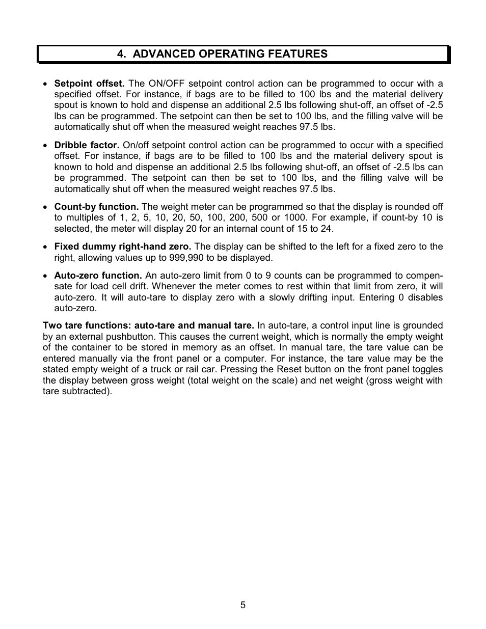 Laurel Electronics LAUREATE SERIES SCALE-WEIGHT METER User Manual | Page 5 / 43