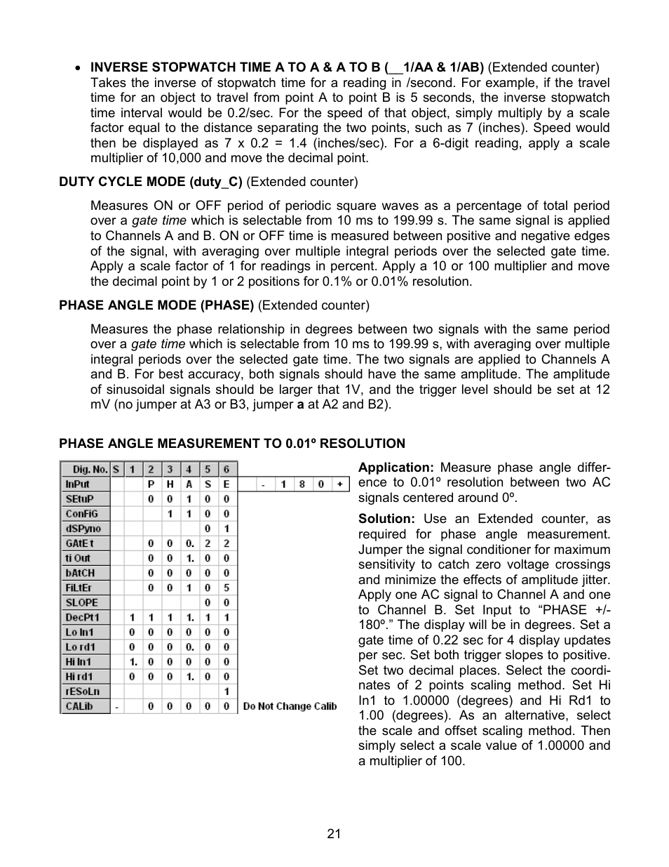 Laurel Electronics LAUREATE SERIES 2 COUNTER-TIMER-SERIAL INPUT METER User Manual | Page 21 / 80