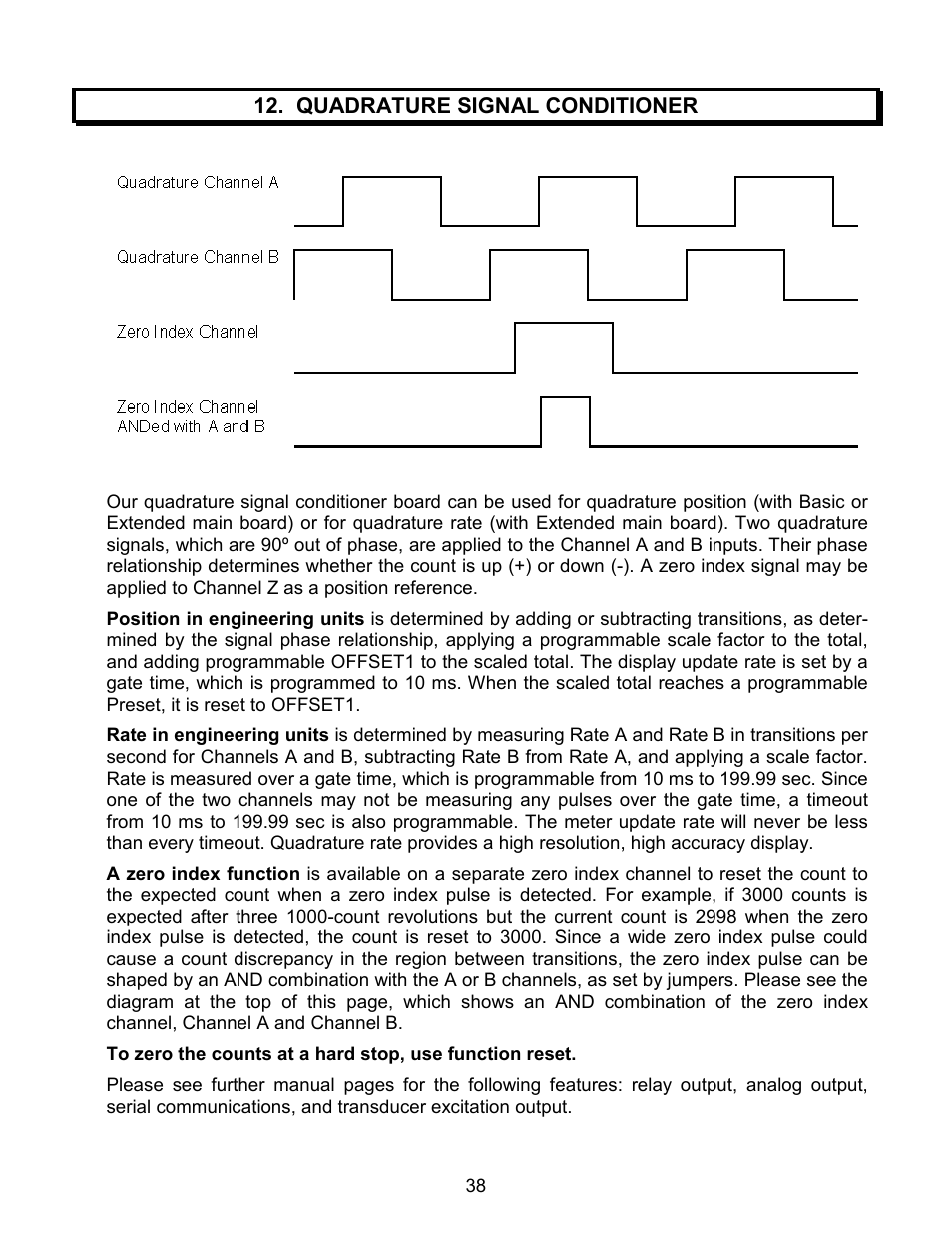 Laurel Electronics LAUREATE SERIES 2 COUNTER-TIMER-SERIAL INPUT METER User Manual | Page 38 / 80
