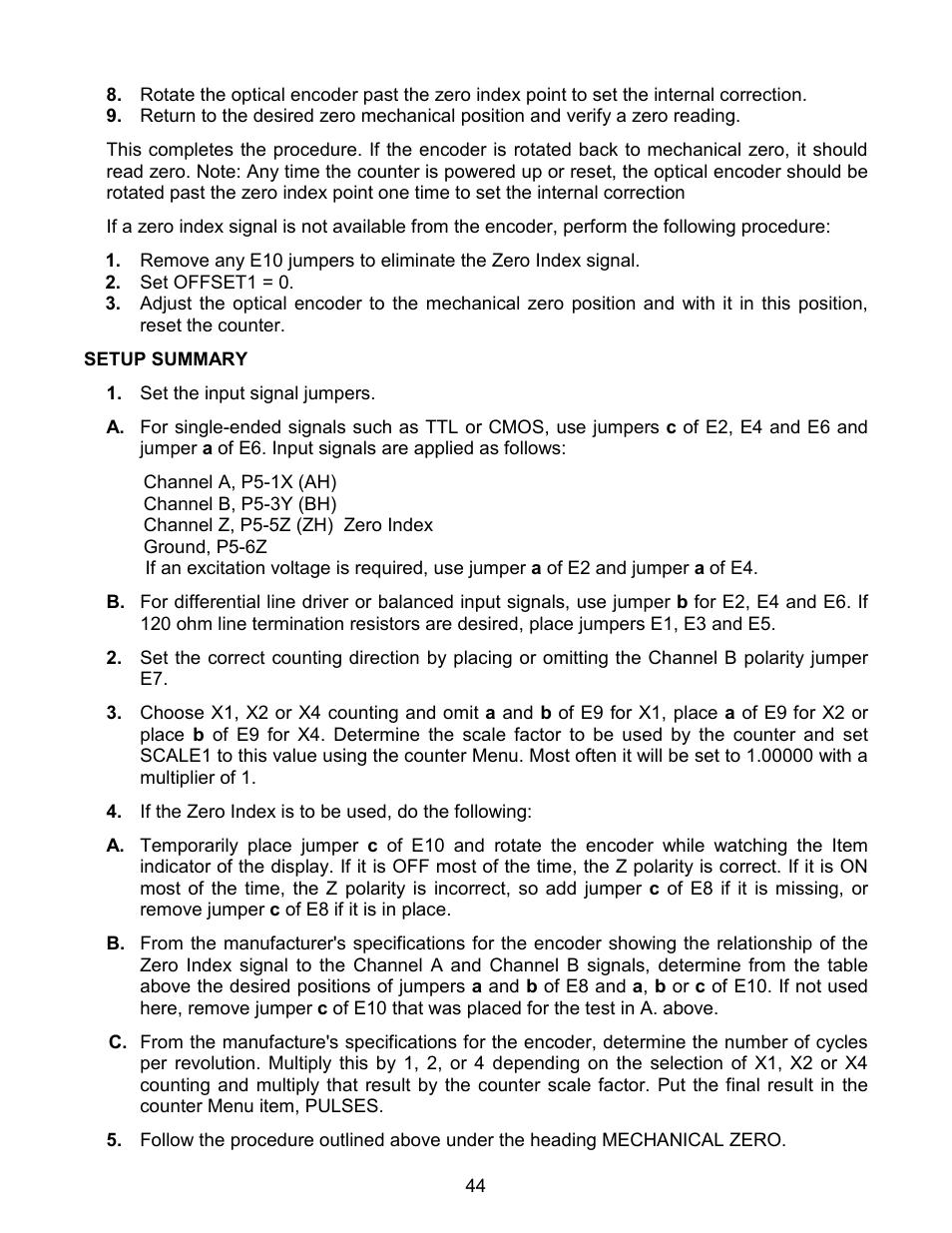 Laurel Electronics LAUREATE SERIES 2 COUNTER-TIMER-SERIAL INPUT METER User Manual | Page 44 / 80