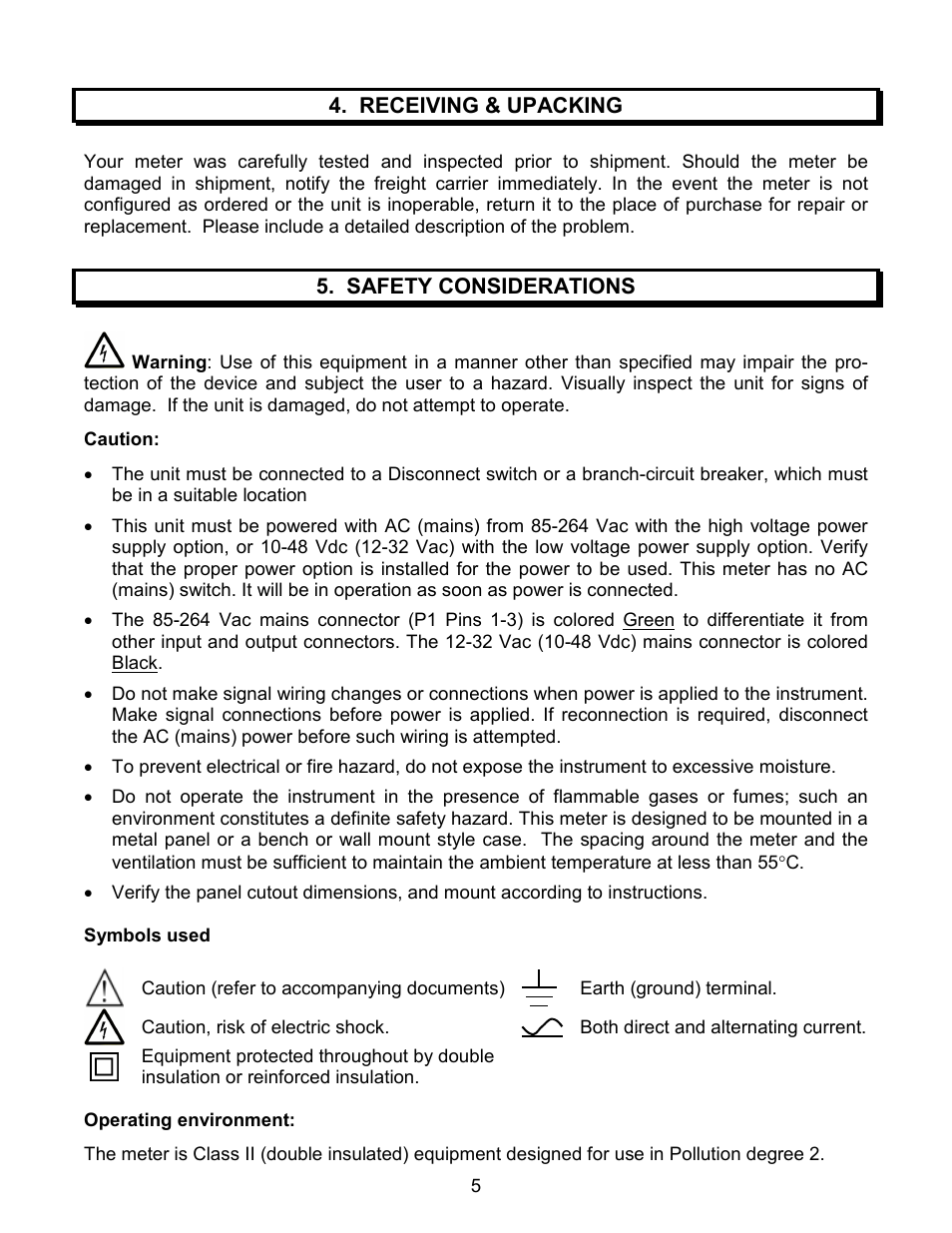 Laurel Electronics LAUREATE SERIES 2 COUNTER-TIMER-SERIAL INPUT METER User Manual | Page 5 / 80