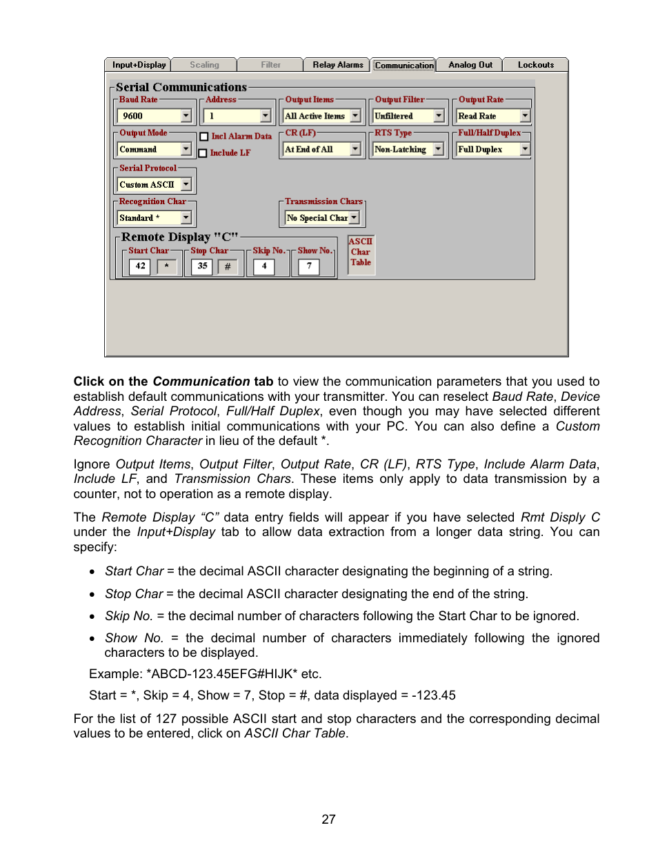 Laurel Electronics LAUREATE SERIES 2 SERIAL INPUT METER & REMOTE DISPLAY User Manual | Page 27 / 32