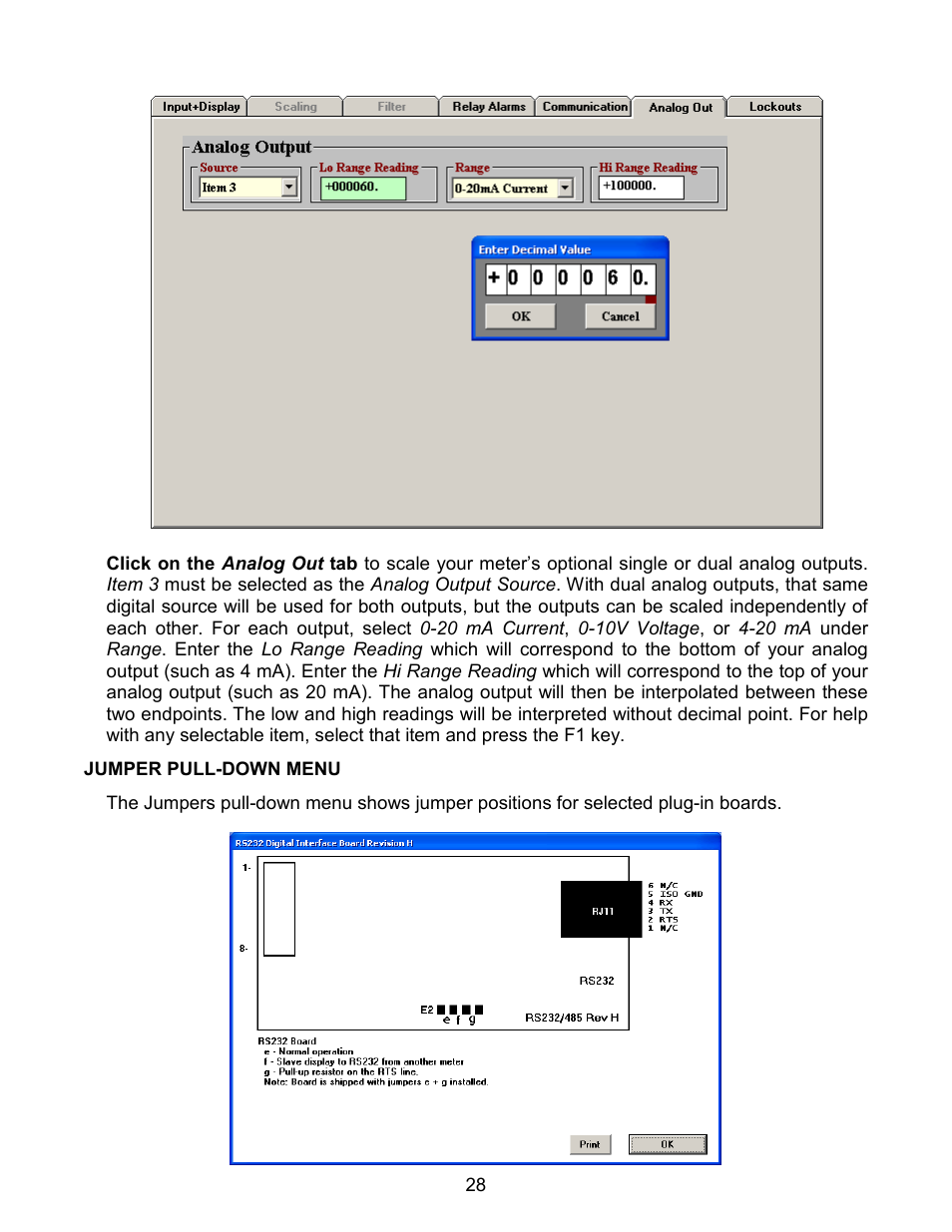 Laurel Electronics LAUREATE SERIES 2 SERIAL INPUT METER & REMOTE DISPLAY User Manual | Page 28 / 32