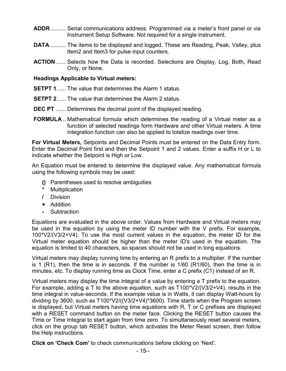 Laurel Electronics Laureate XLog Datalogging Software User Manual | Page 15 / 19
