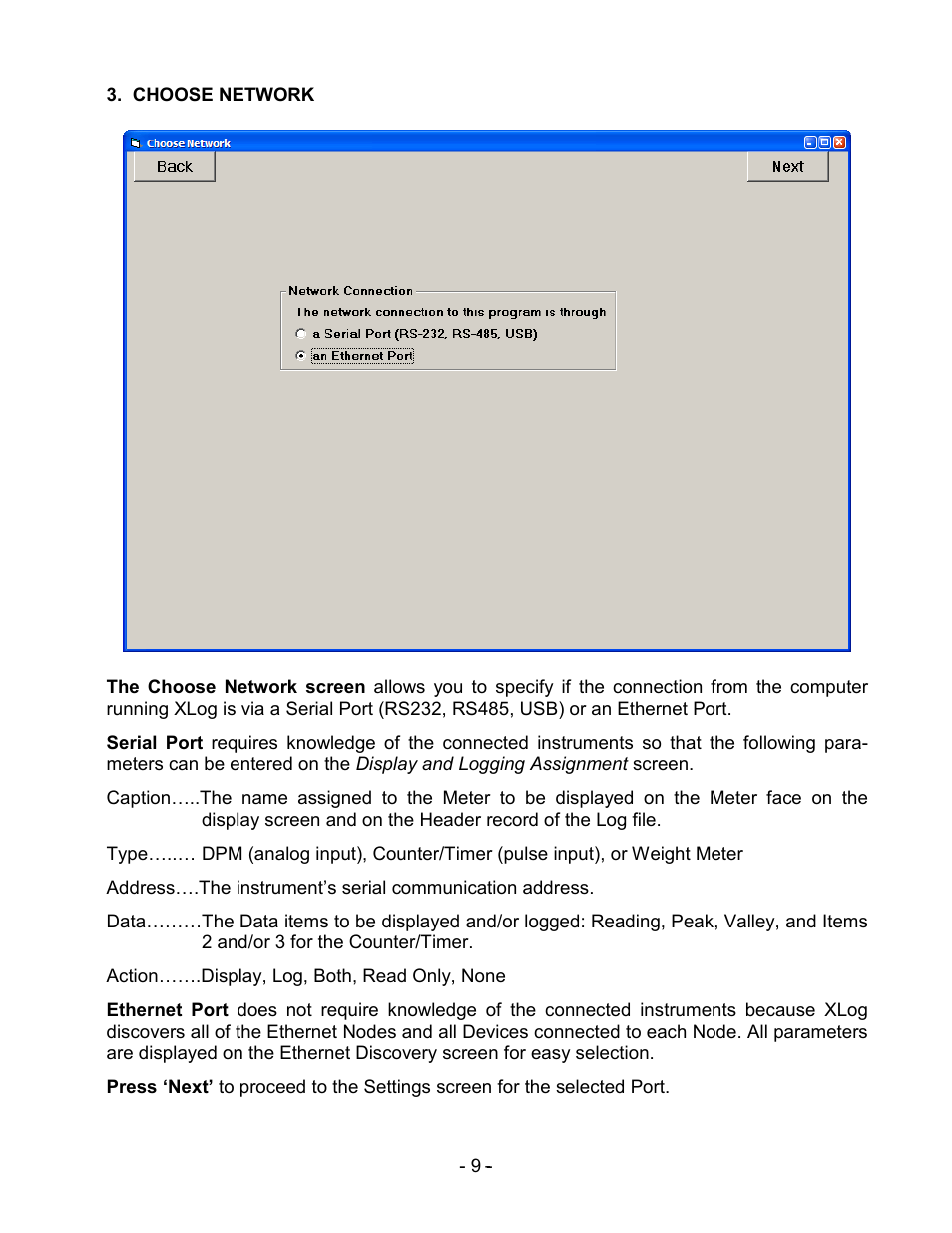 Laurel Electronics Laureate XLog Datalogging Software User Manual | Page 9 / 19