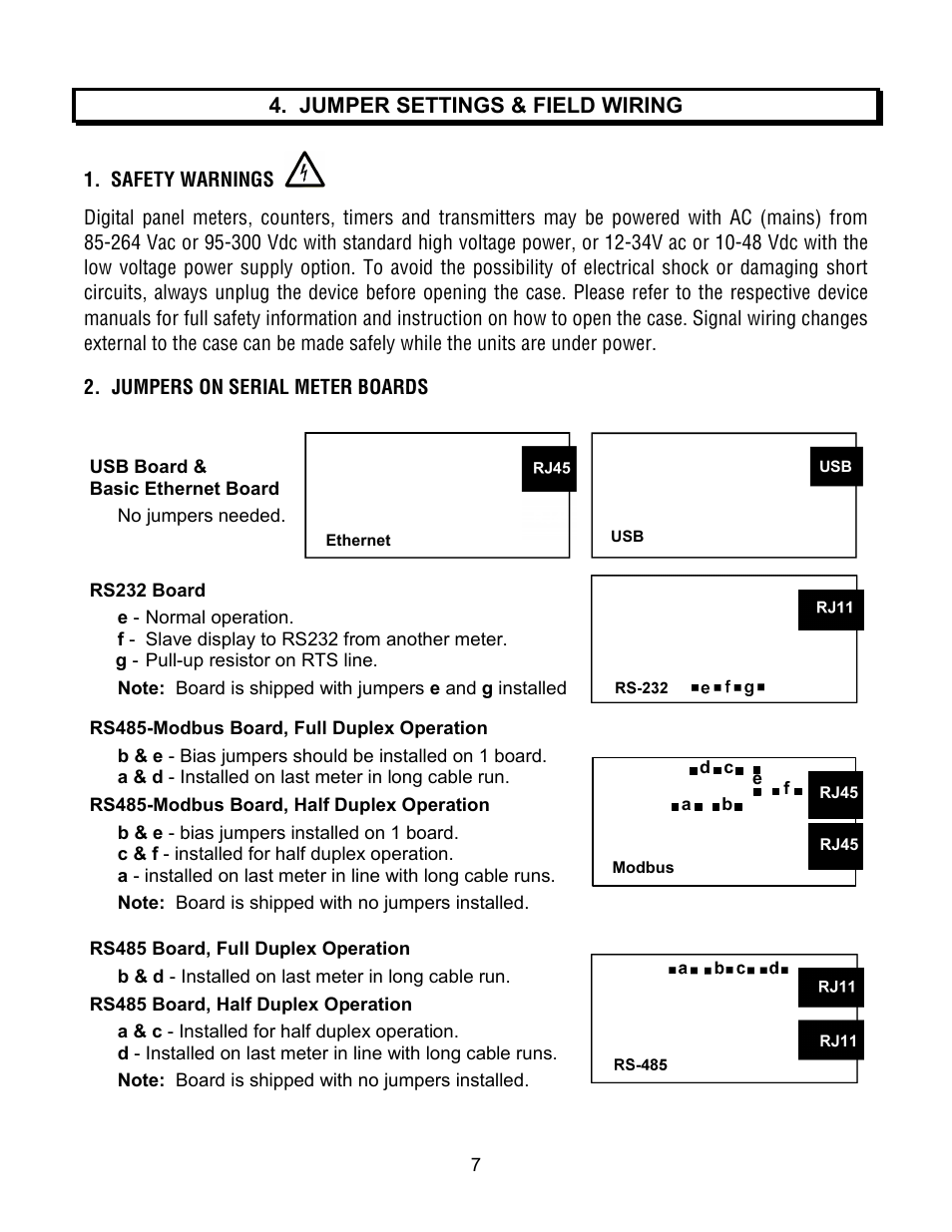 Laurel Electronics Custom ASCII Protocol For Laureate Series 2 Digital Panel Meters, Counters, Timers & L-Series Transmitters User Manual | Page 7 / 56