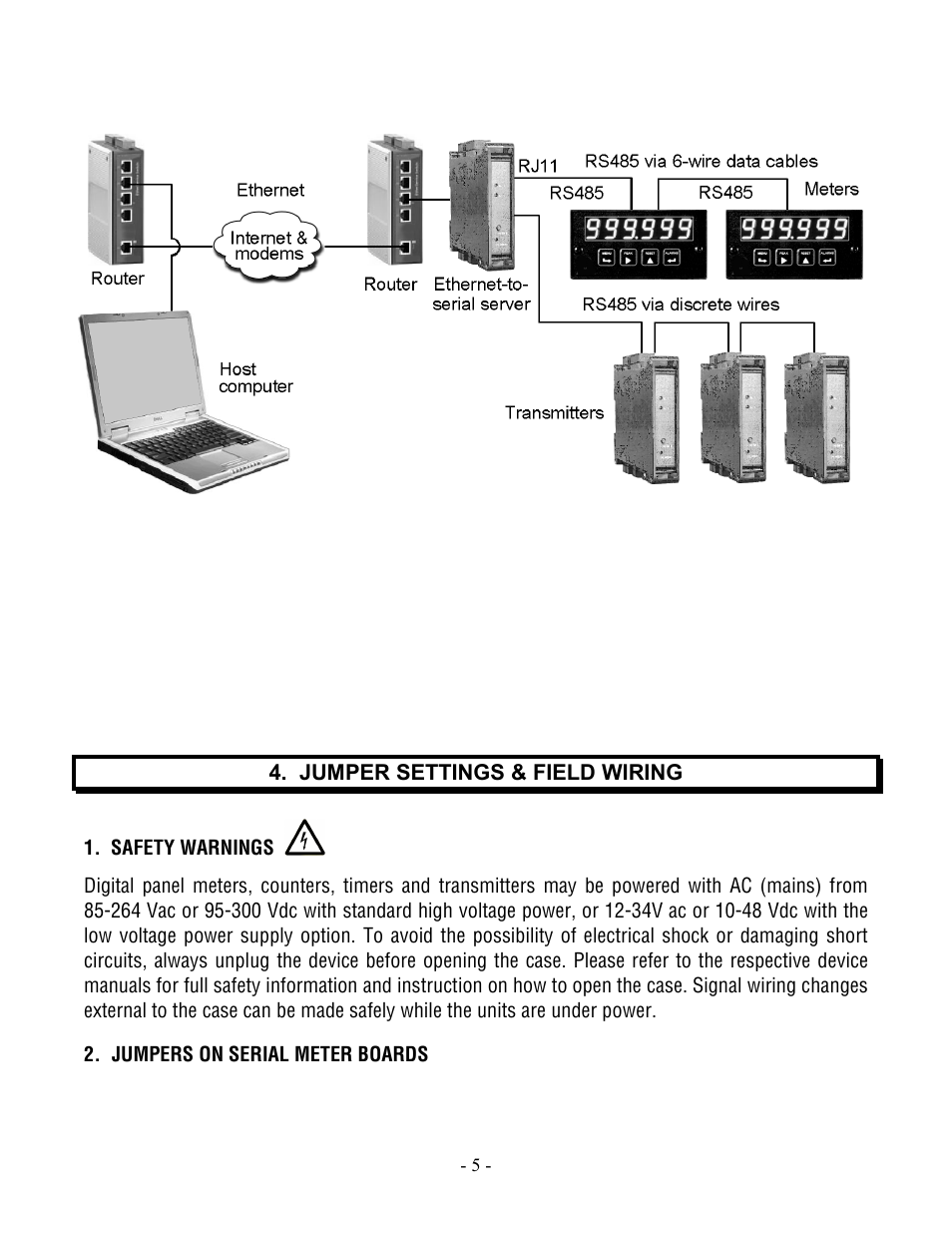 Laurel Electronics Modbus Protocol For Series 2 Laureate Digital Panel Meters, Counters, Timers & DIN-Rail Transmitters User Manual | Page 5 / 32