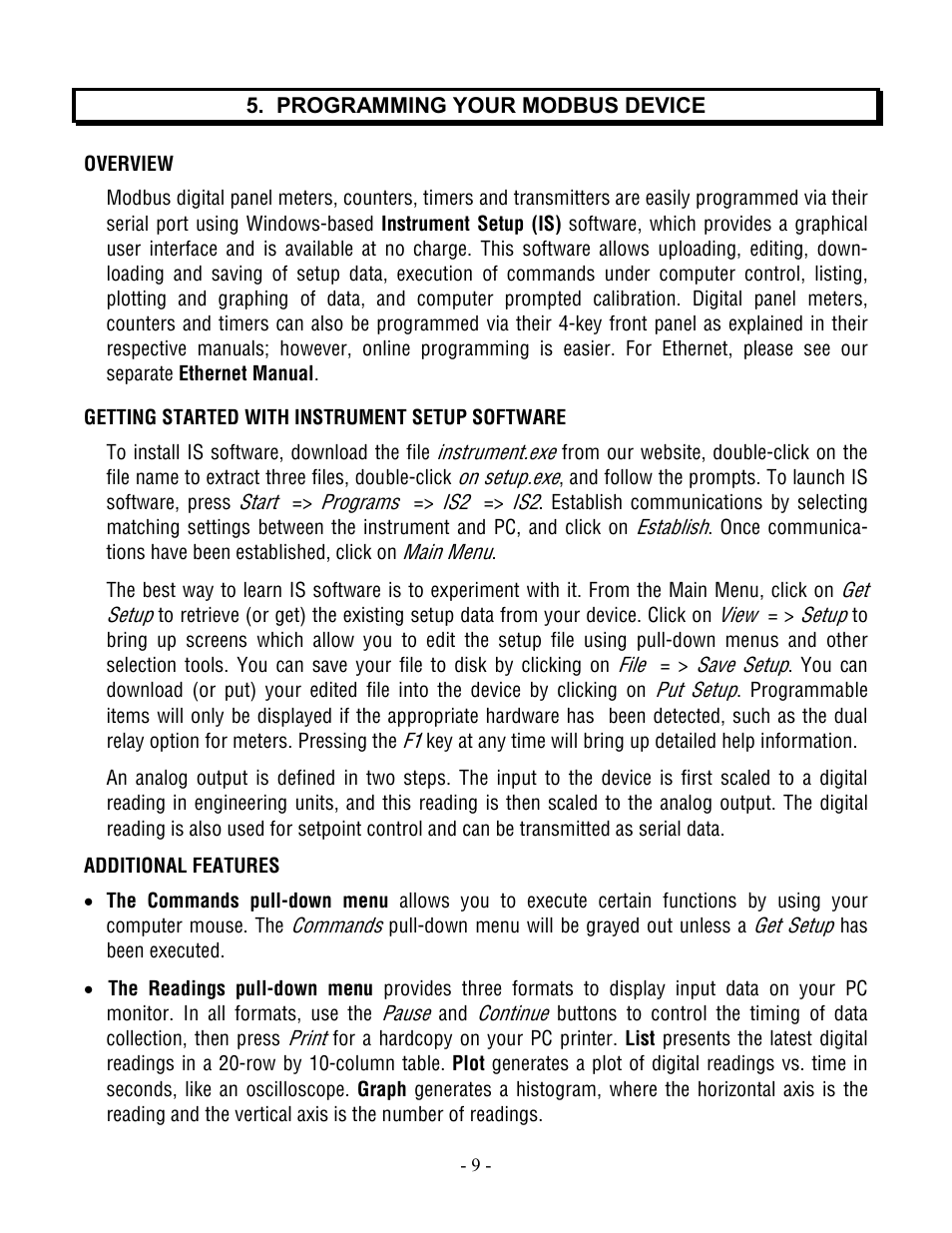 Laurel Electronics Modbus Protocol For Series 2 Laureate Digital Panel Meters, Counters, Timers & DIN-Rail Transmitters User Manual | Page 9 / 32