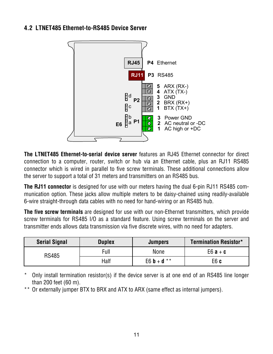 Laurel Electronics Ethernet Node Configuration for Series 2 Digital Panel Meters, Counters, Timers, Transmitters and Ethernet-to-Serial Device Servers User Manual | Page 11 / 44