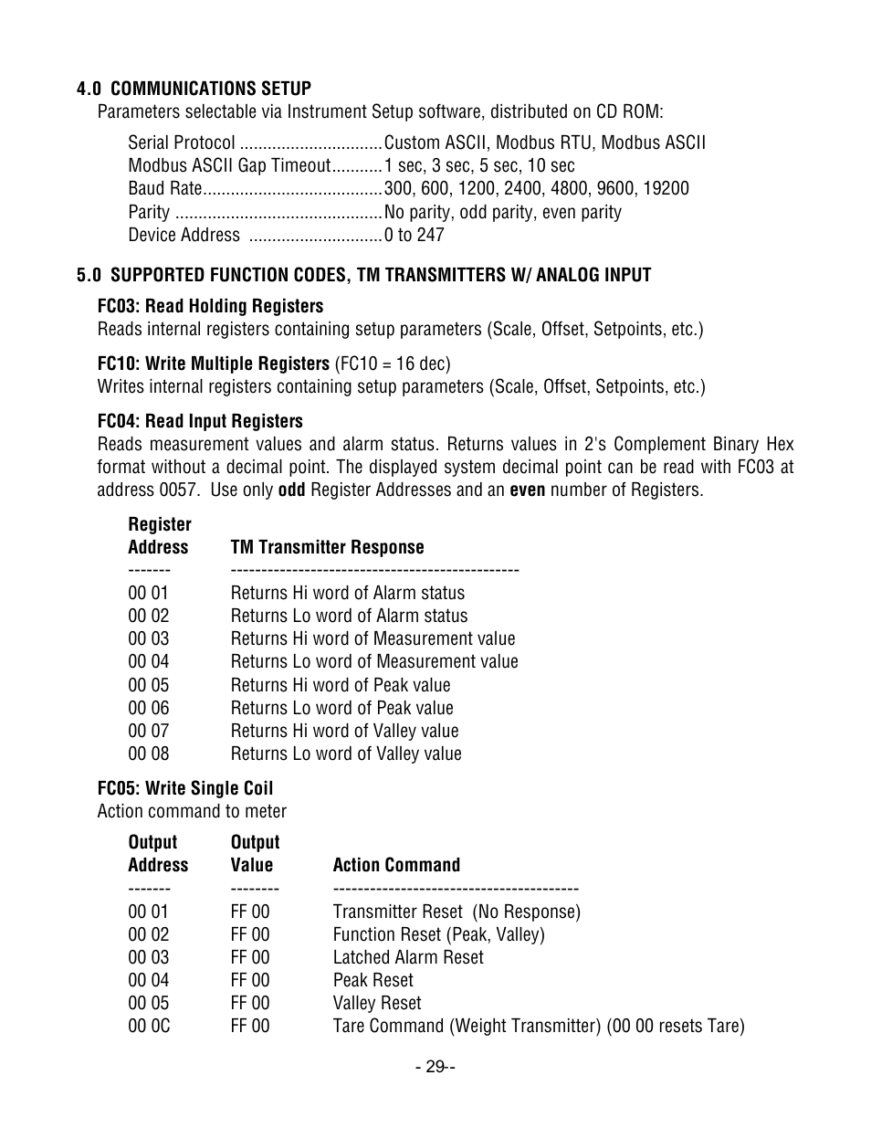 Laurel Electronics LTM CTR SERIES PULSE, AC or PROCESS TOTALIZER INPUT, SERIAL DATA OUTPUT User Manual | Page 29 / 40