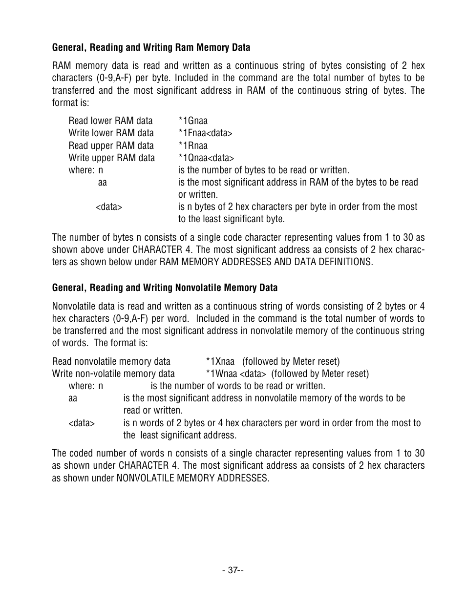 Laurel Electronics LTM CTR SERIES PULSE, AC or PROCESS TOTALIZER INPUT, SERIAL DATA OUTPUT User Manual | Page 37 / 40