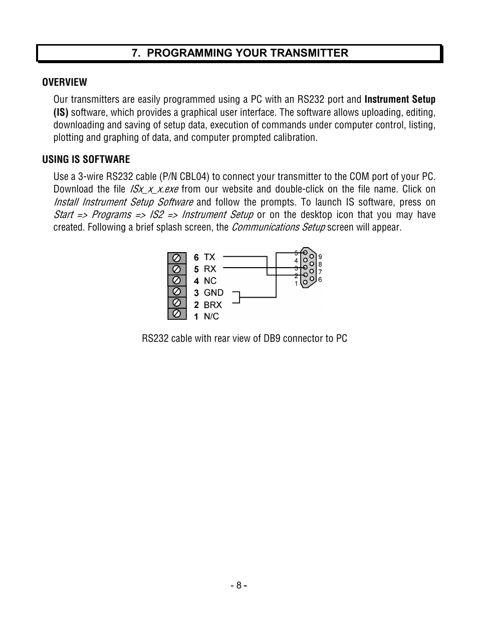 Laurel Electronics LTM CTR SERIES PULSE, AC or PROCESS TOTALIZER INPUT, SERIAL DATA OUTPUT User Manual | Page 8 / 40