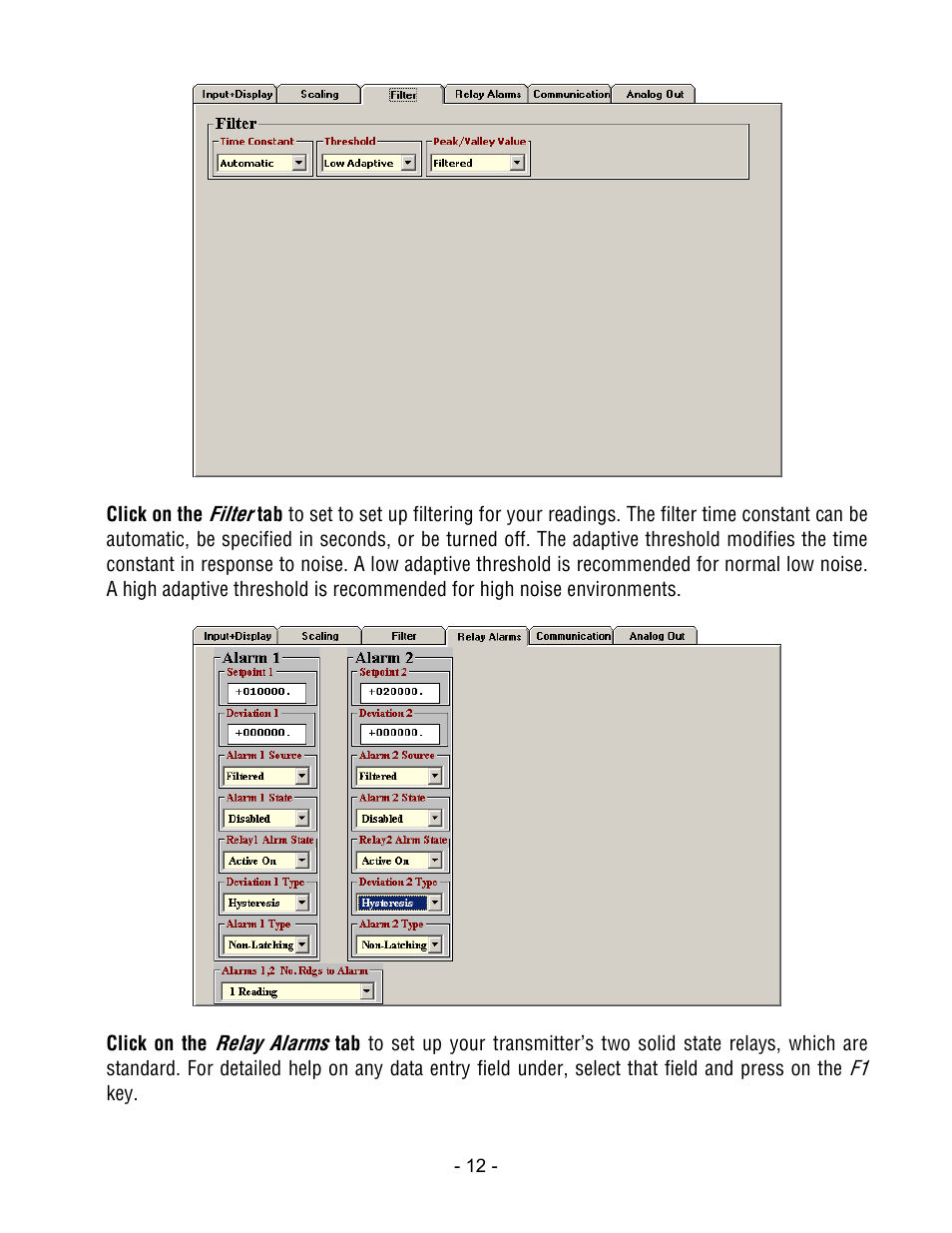 Laurel Electronics LTM DPM SERIES ANALOG INPUT, SERIAL DATA OUTPUT User Manual | Page 12 / 40