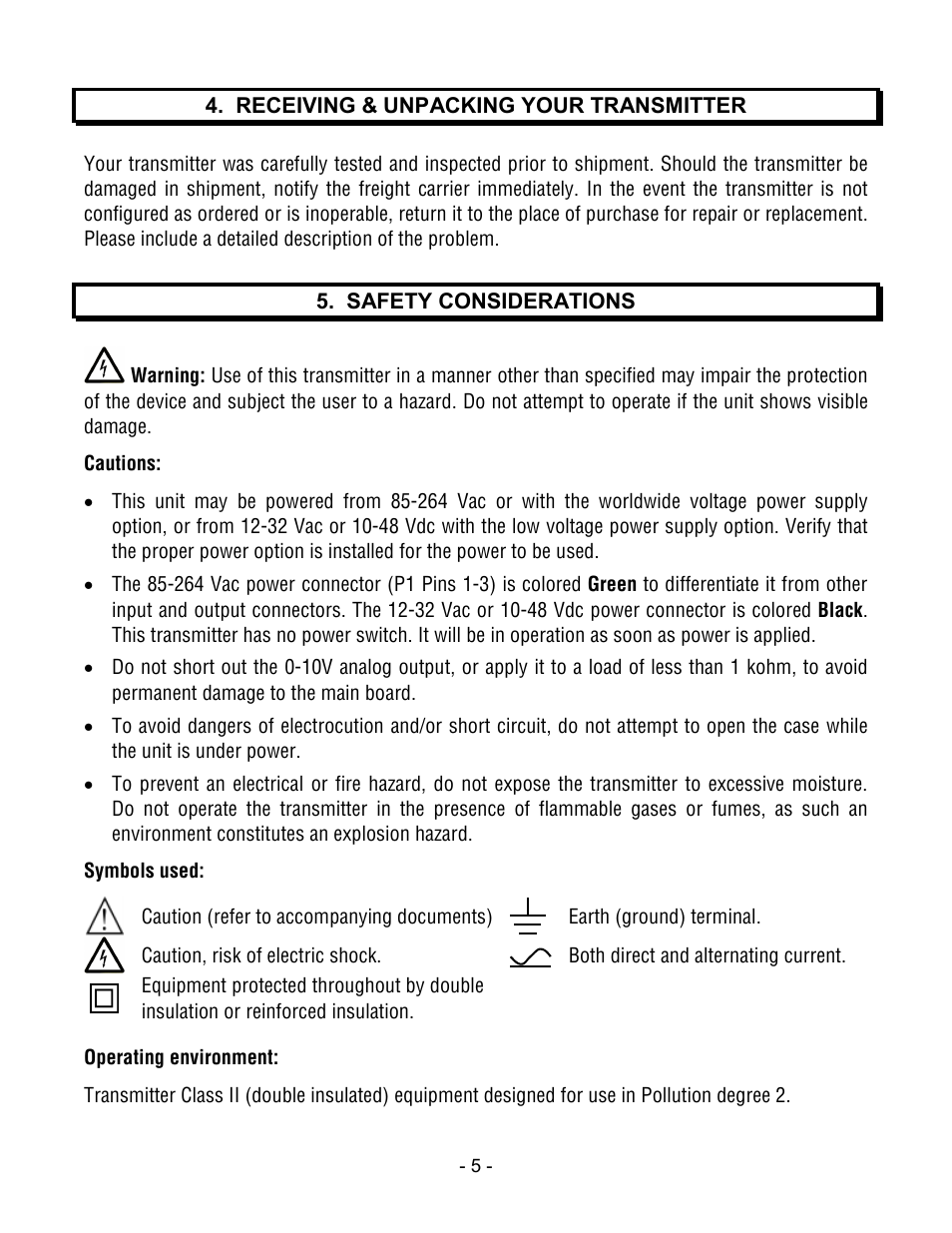 Laurel Electronics LTM DPM SERIES ANALOG INPUT, SERIAL DATA OUTPUT User Manual | Page 5 / 40