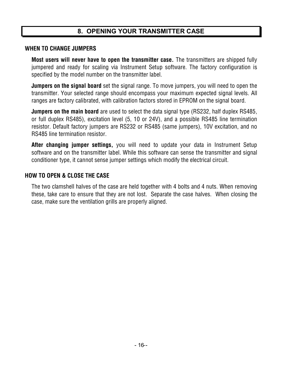 Laurel Electronics LTA DPM SERIES ANALOG INPUT User Manual | Page 16 / 32