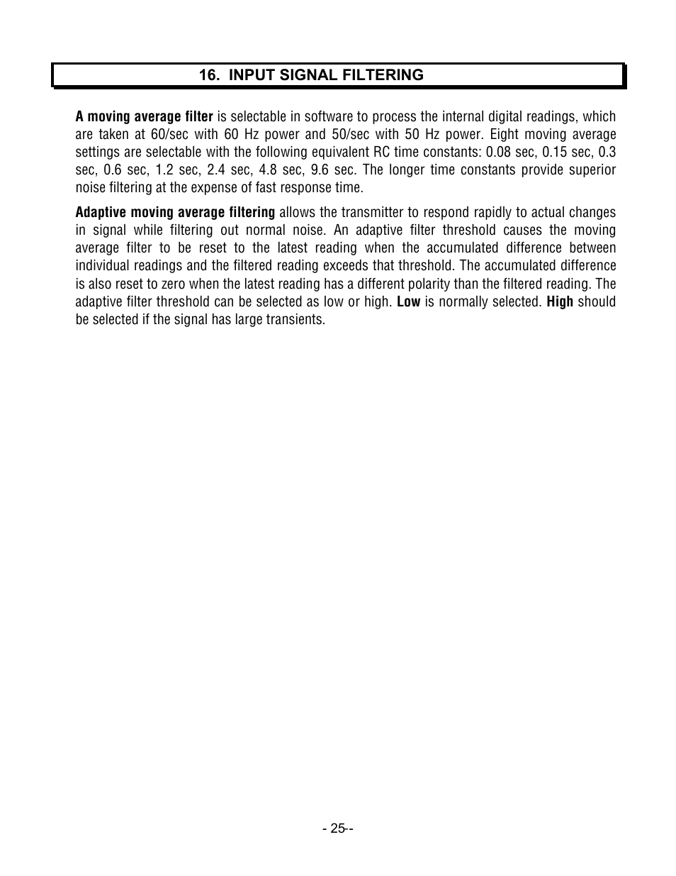 Laurel Electronics LTA DPM SERIES ANALOG INPUT User Manual | Page 25 / 32