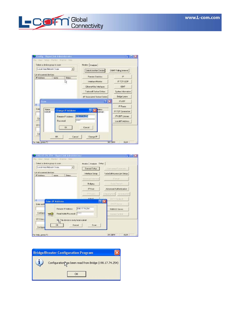 Ha2401-xi-325_pro_6 | L-com WL05U-G/GI Series Kits User Manual | Page 6 / 14