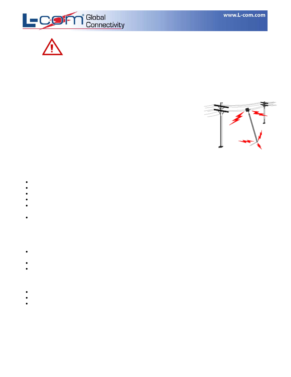 L-com HA2401-G11FNFPCX User Manual | 14 pages