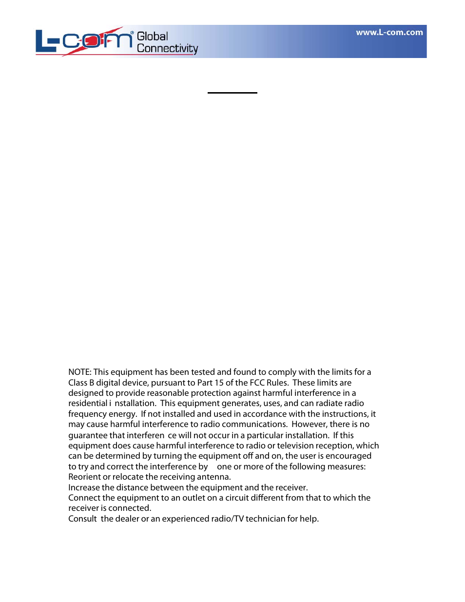 Ha2401-g11fnfpcx_2 | L-com HA2401-G11FNFPCX User Manual | Page 2 / 14
