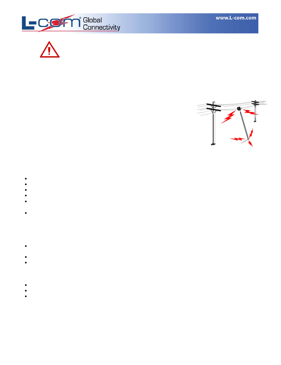 L-com HA2401RTGI User Manual | 4 pages