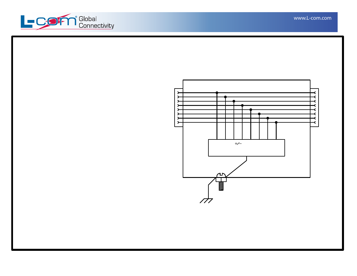 Al-cat6w installation instructions | L-com AL-CAT6W User Manual | Page 3 / 5