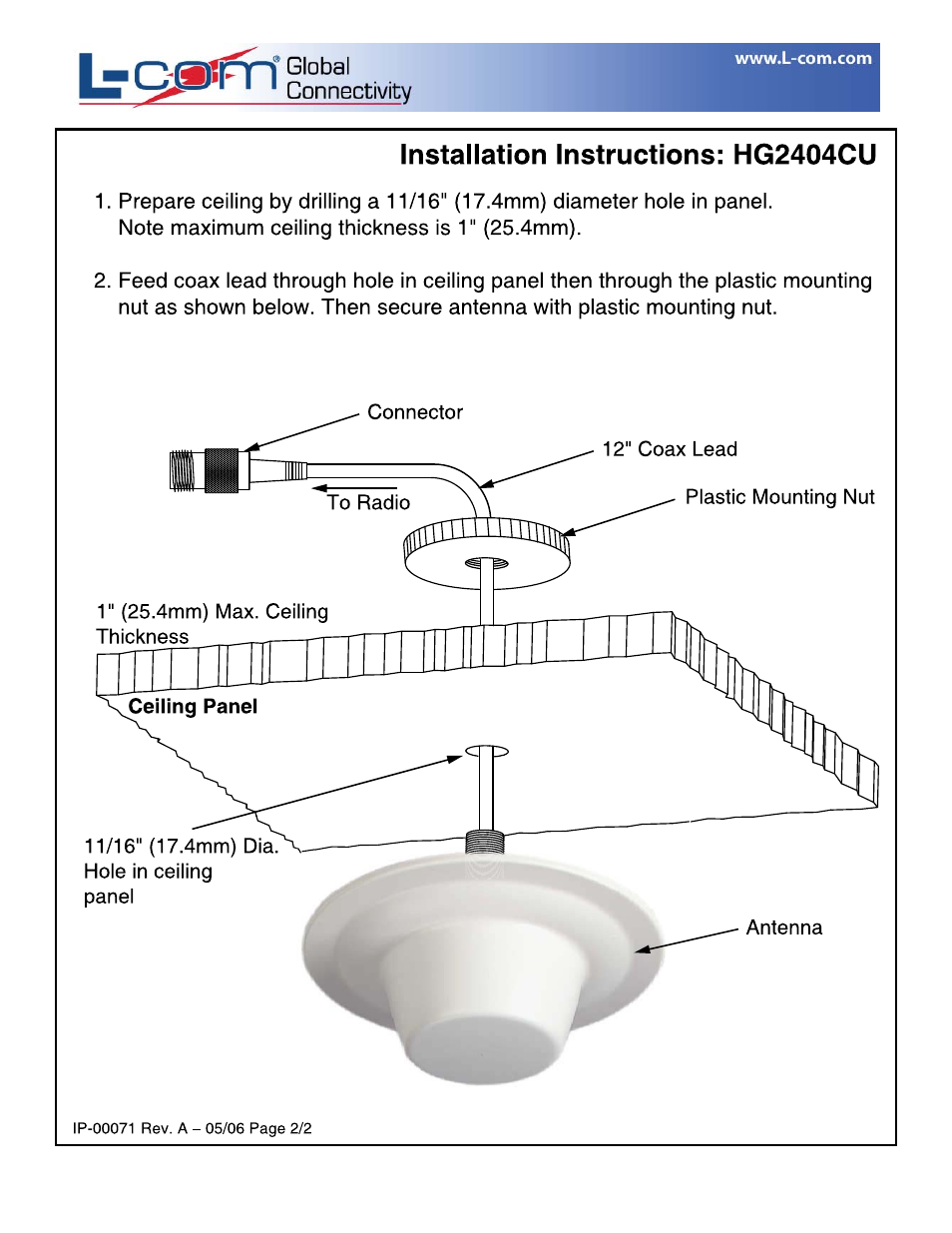 Hg2404cu_install_2 | L-com HG2404CU User Manual | Page 2 / 2