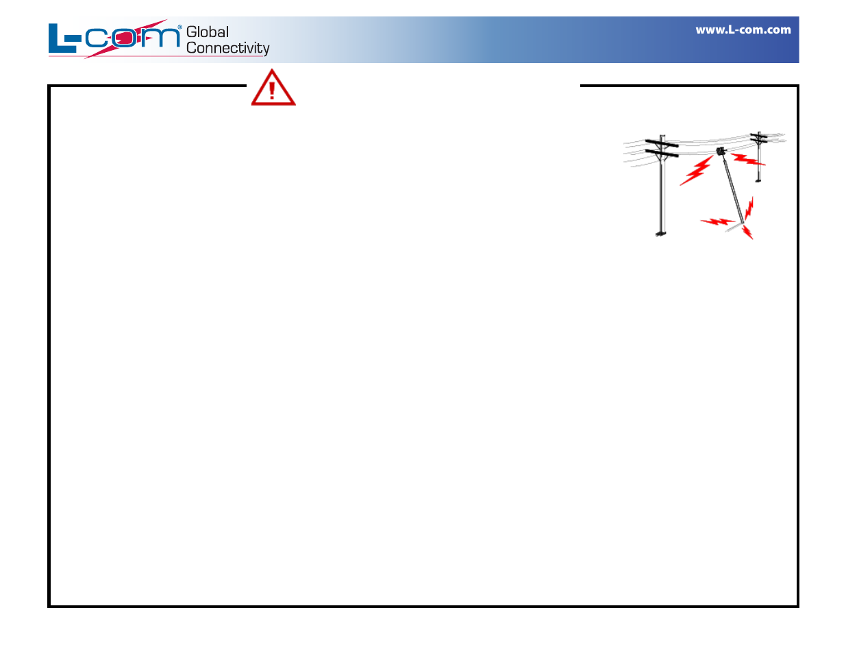 L-com HG2418P User Manual | 2 pages