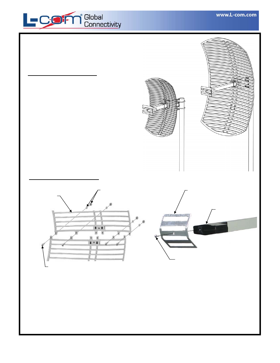 L-com HG2419G User Manual | 3 pages