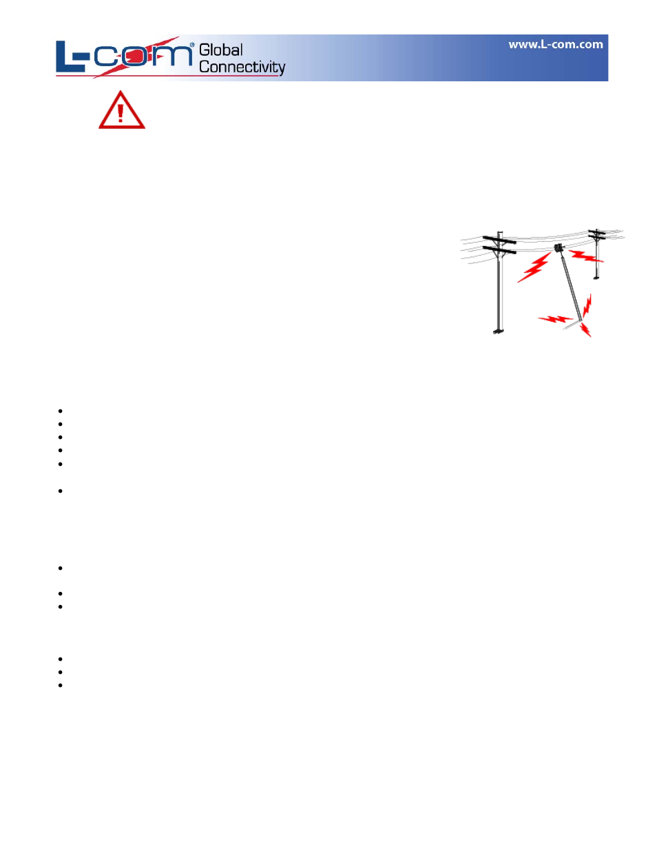 L-com HG2430G User Manual | 3 pages