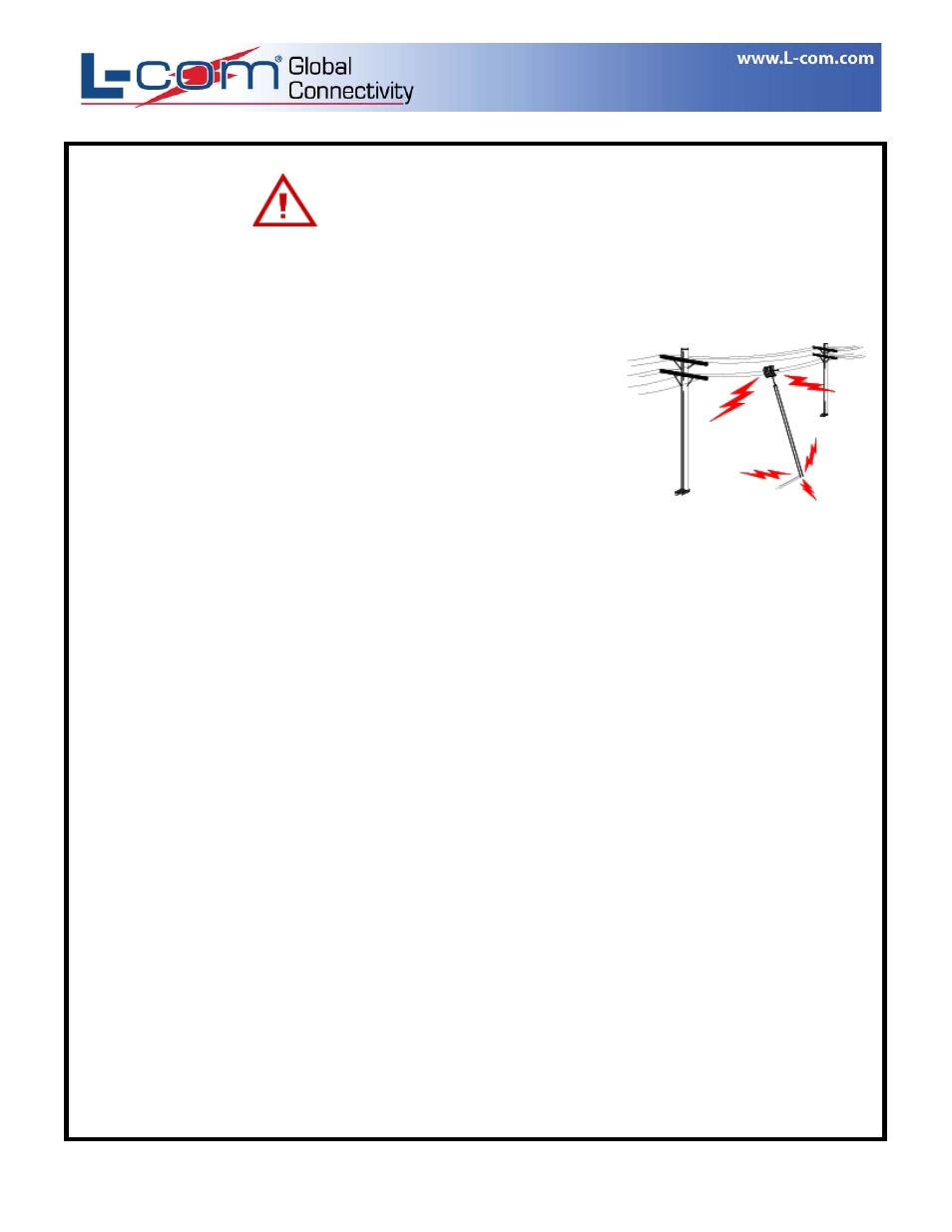 L-com HG5421G User Manual | 3 pages