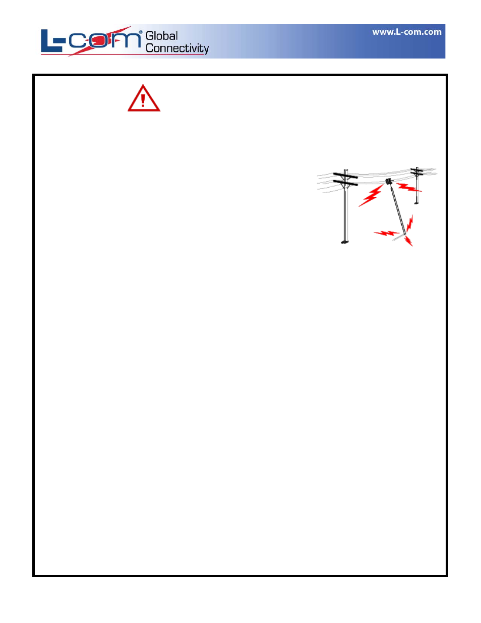 L-com HG5827G User Manual | 3 pages