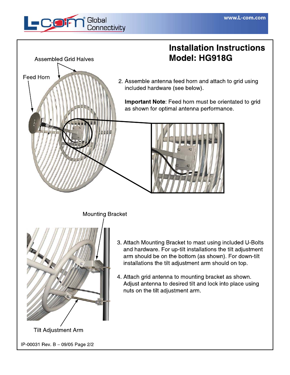 Hg918g_install_3.pdf | L-com HG918G User Manual | Page 3 / 3