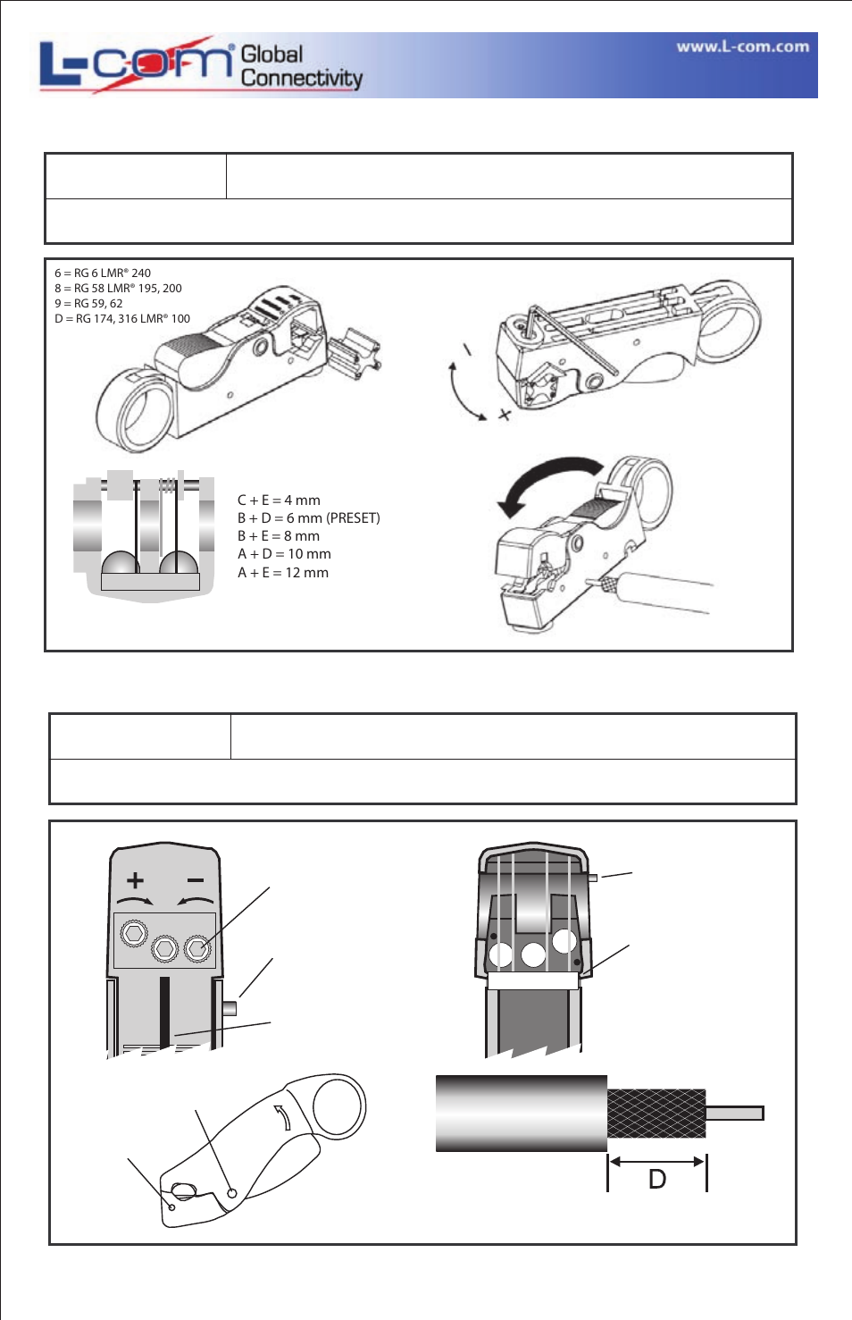 L-com AT-STRIP-02 User Manual | 1 page