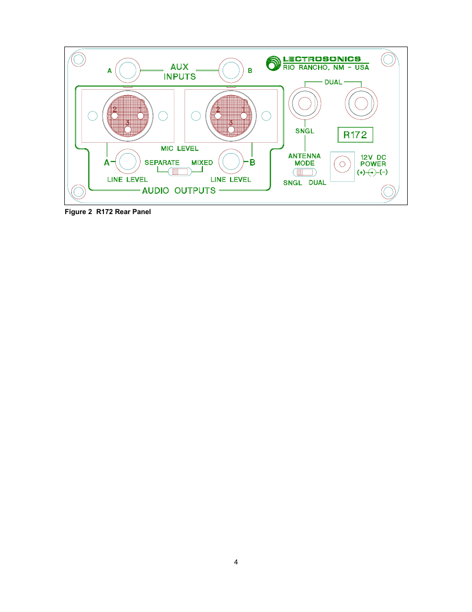 Lectrosonics R172 User Manual | Page 5 / 13